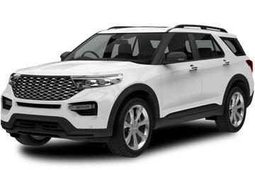 Isolated example image of an SUV, with no background